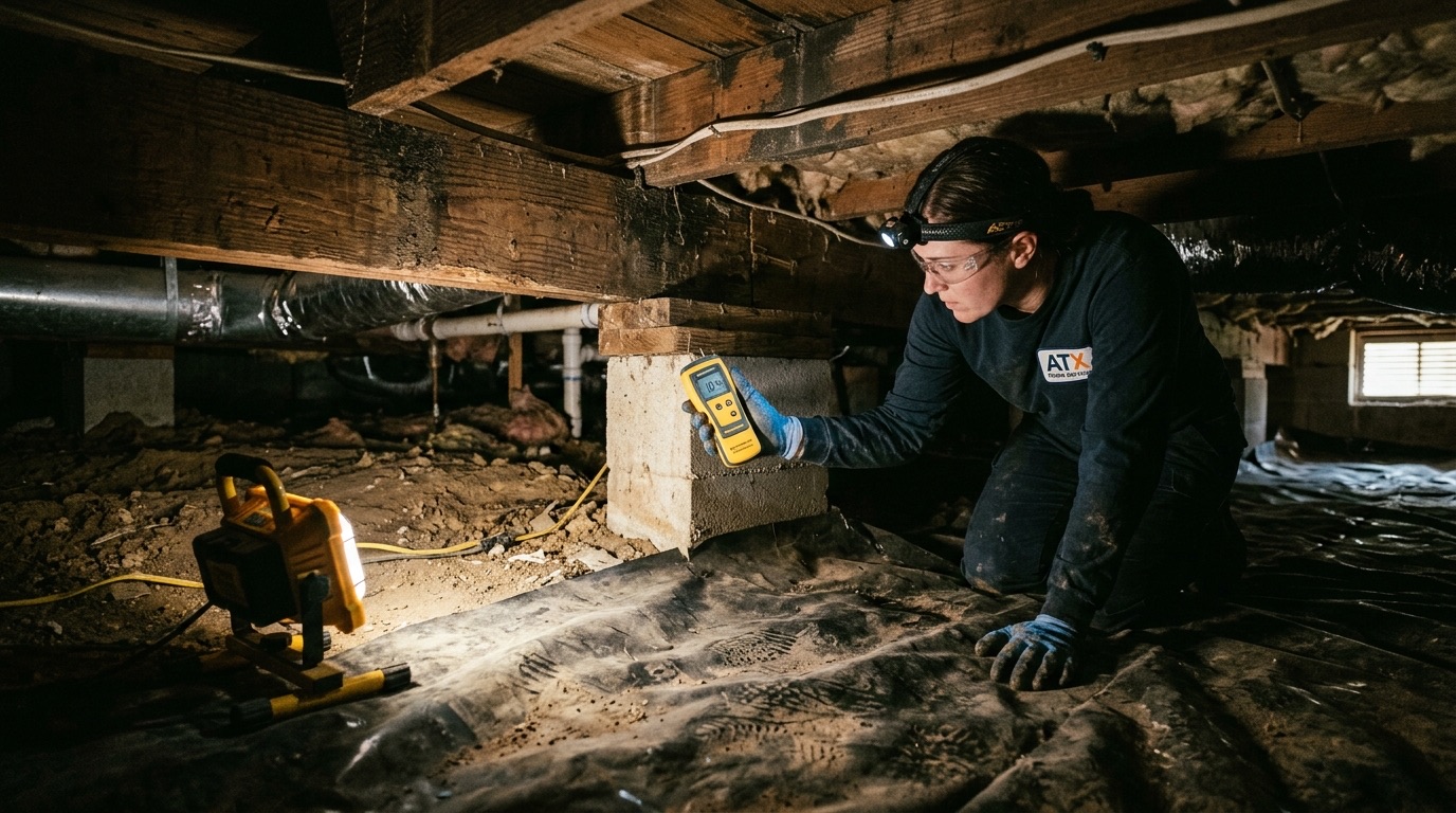 Crawl Space Mold Removal Across Central Texas — Austin Mold Removal